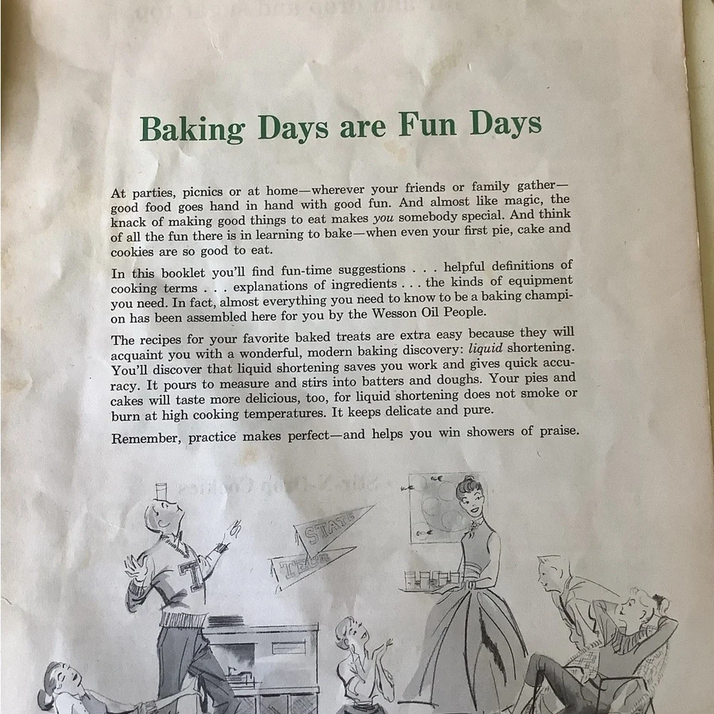 Vintage Baking Fun and Facts For Teens